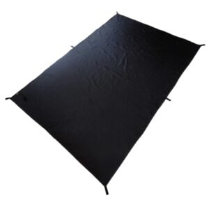 Uniwersalna płachta outdoorowa Piran - rozmiar XL 215x145 cm - Czarna